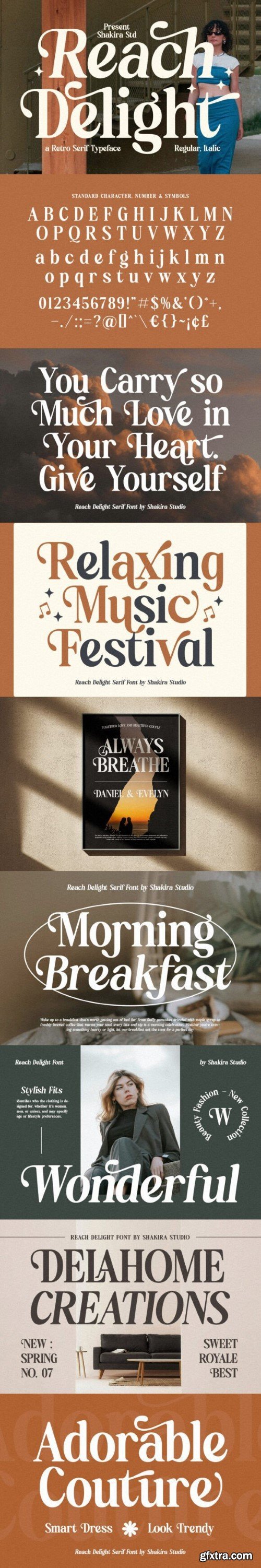 Creativemarket - Reach Delight Font