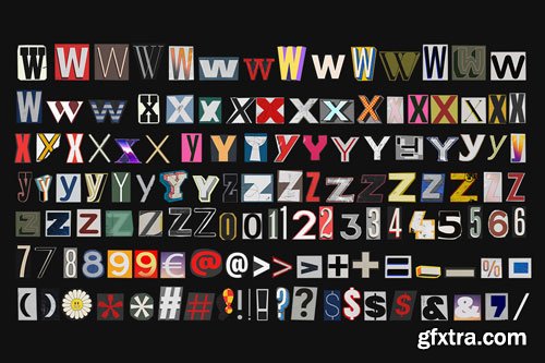 Pixflow - Ransom Type Collage