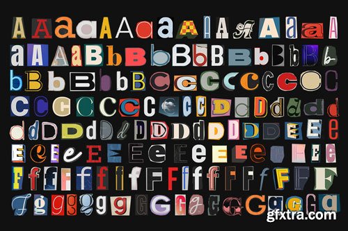 Pixflow - Ransom Type Collage