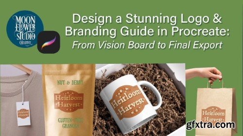 Design a Stunning Logo and Branding Guide in Procreate: From Vision Board to Final Export