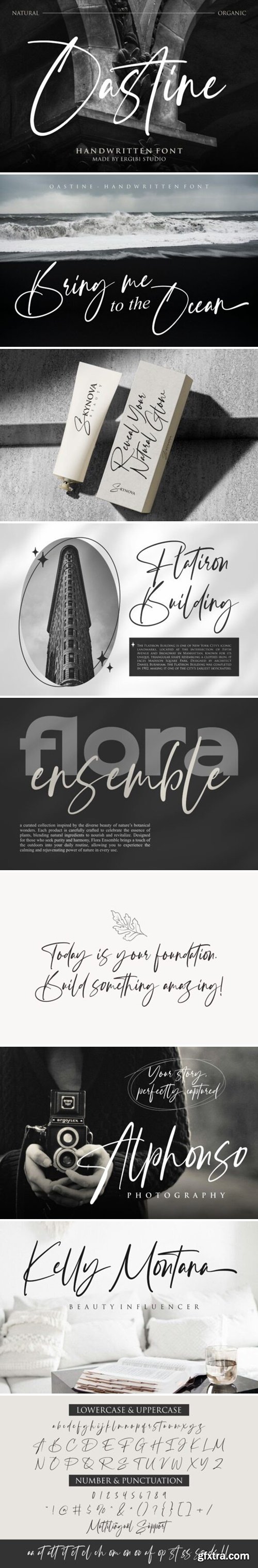 CM - Oastine - Handwritten Font 288854840