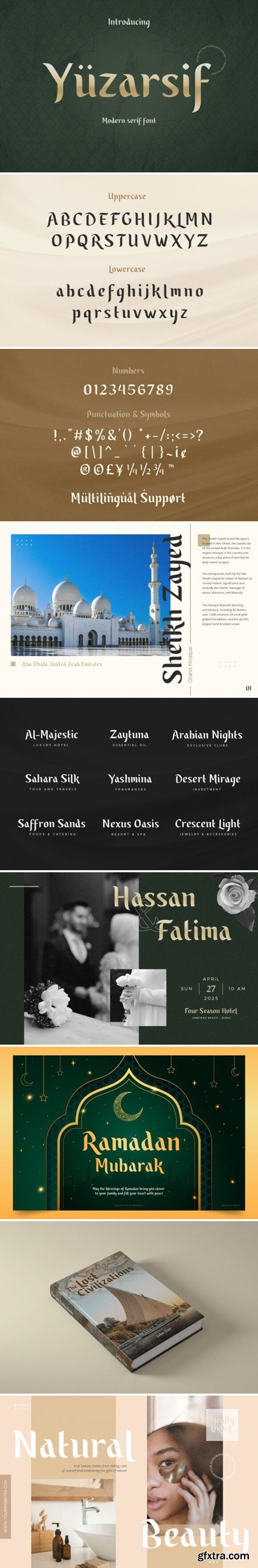 Yuzarsif Font