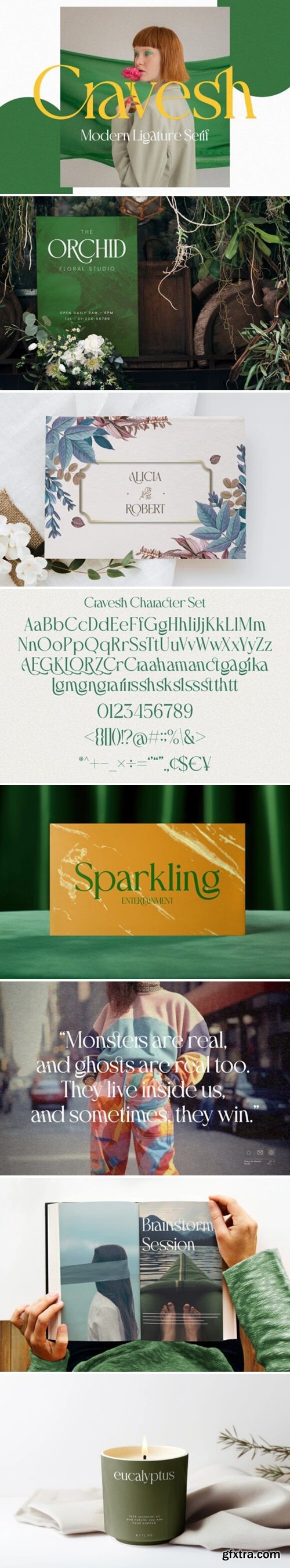 Cravesh Font