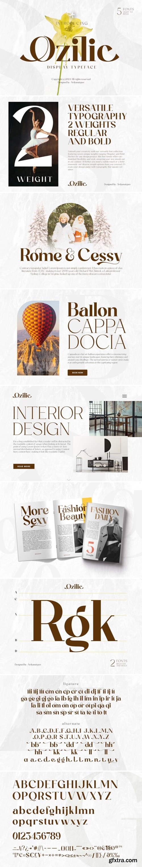 CM - Ozilic Font 290887355