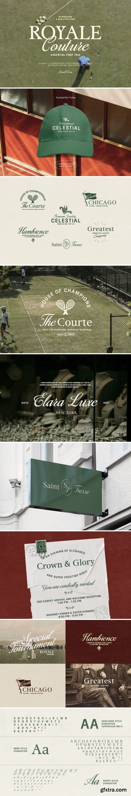 FontBundles - Royale Couture - Essential Font Trio 5124038