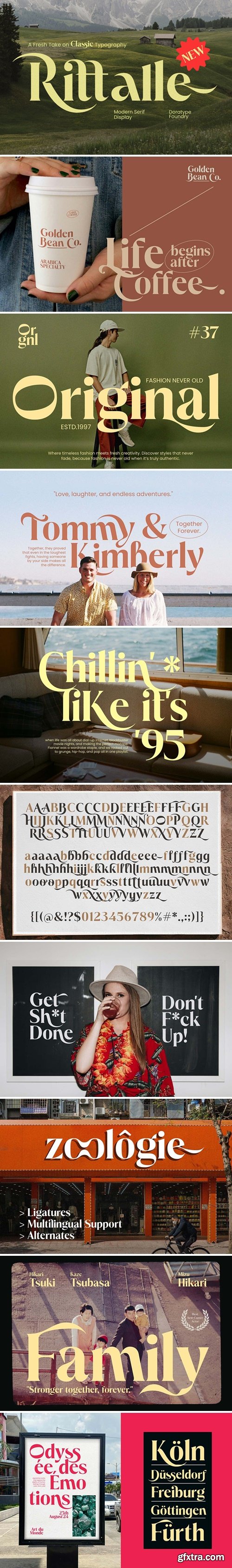 CM - Rittalle - Modern Serif 285675169