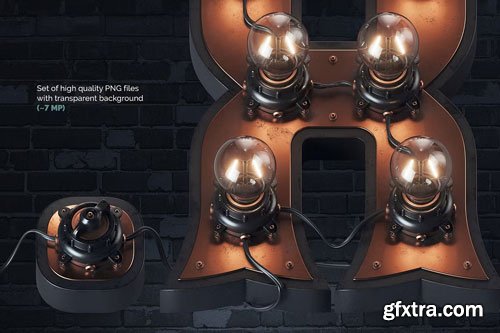 CreativeMarket - Ambient Loft - Color Bitmap Font