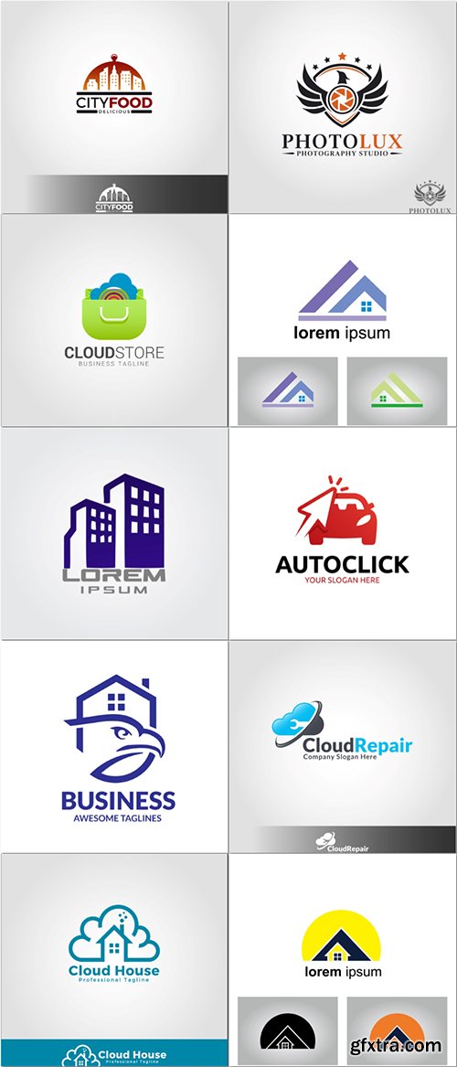 Logo vector set vol 1