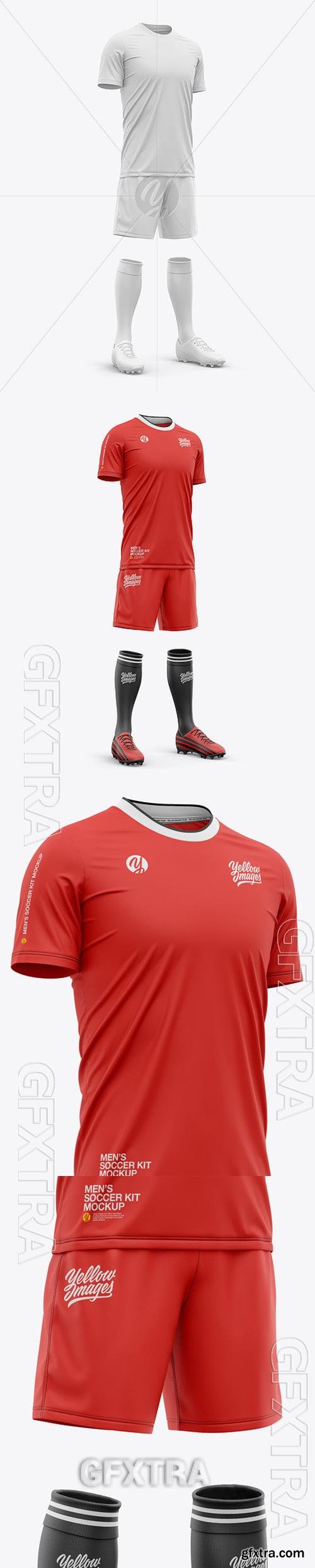 Mens Crew Neck Full Soccer Kit - Hero Shot 66300 Mens Crew Neck Full Soccer Kit - Hero Shot 66300