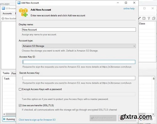 NetSDK Software S3 Browser Pro 12.2.1
