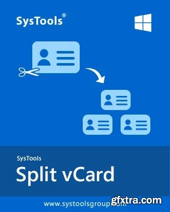 SysTools vCard Split and Merge 4.0