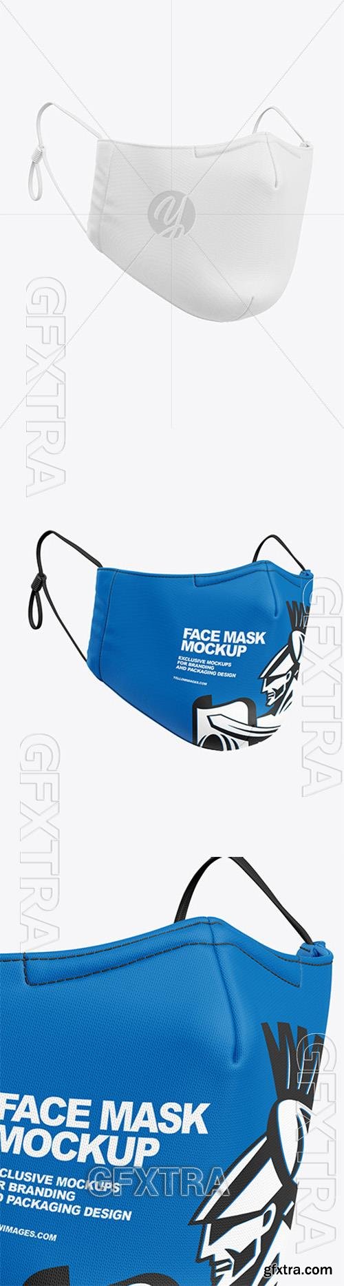 Face Mask Mockup 73801 Face Mask Mockup 73801