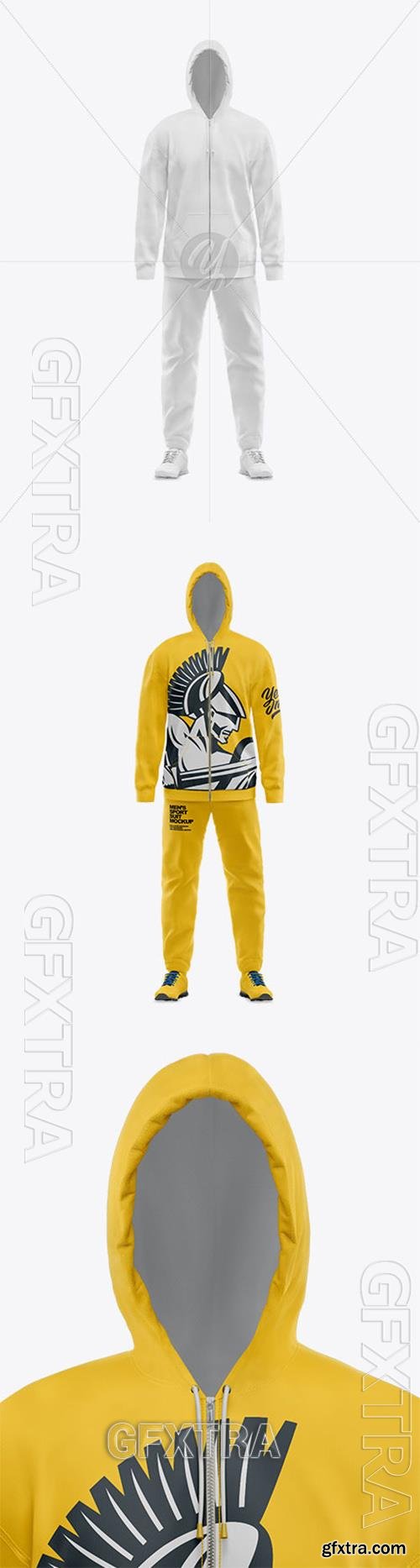 Mens Sport Suit Mockup Front View 74780 Mens Sport Suit Mockup Front View 74780