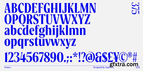 Myfonts - Trona Font Family Myfonts - Trona Font Family