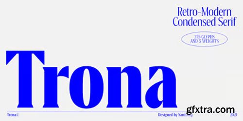 Myfonts - Trona Font Family Myfonts - Trona Font Family