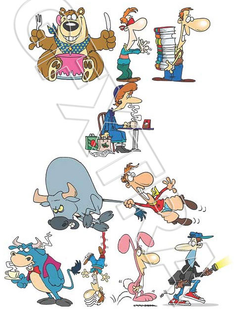 TOONADAY - FUNNY CARTOONS VOLUME 1, 366xEPS