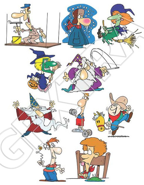 TOONADAY - FUNNY CARTOONS VOLUME 1, 366xEPS