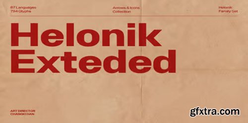 Myfonts - Helonik Extended Font Family Myfonts - Helonik Extended Font Family