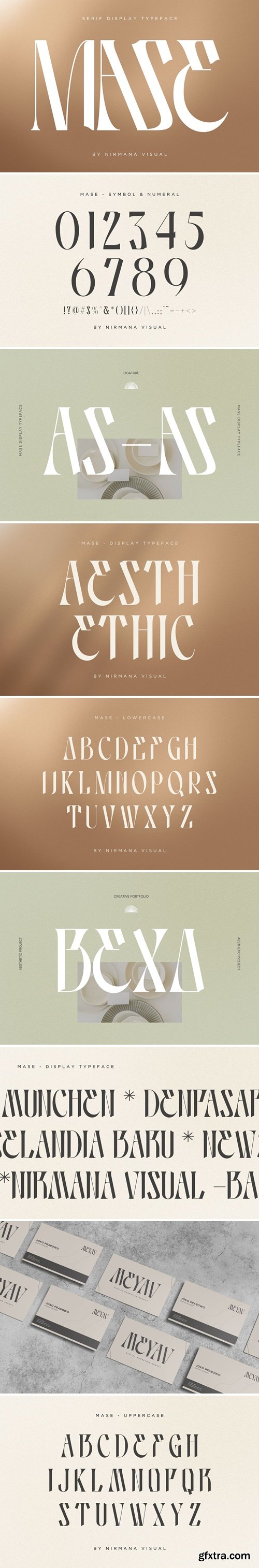 CM - Mase - Branding Logo Font 290833575