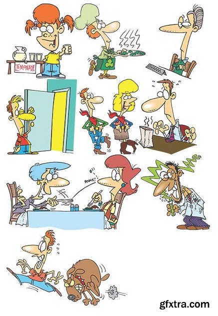 TOONADAY - FUNNY CARTOONS VOLUME 2, 371xEPS