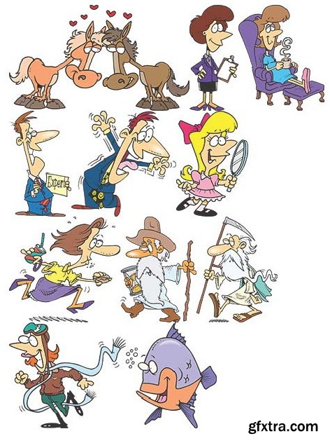 TOONADAY - FUNNY CARTOONS VOLUME 2, 371xEPS