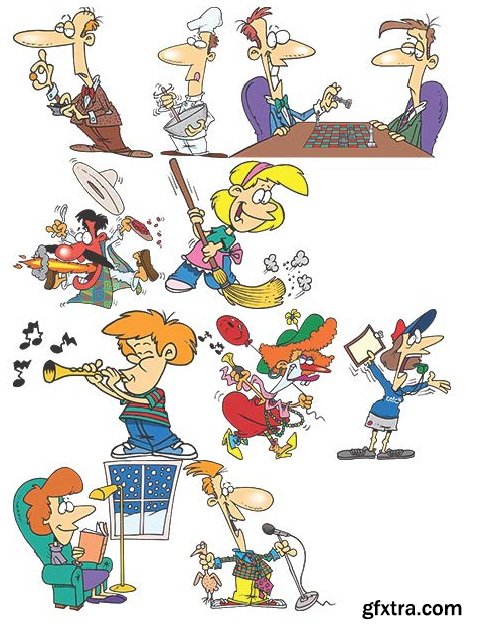 TOONADAY - FUNNY CARTOONS VOLUME 2, 371xEPS