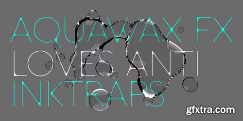 Myfonts - Aquawax Fx Font Family Myfonts - Aquawax Fx Font Family