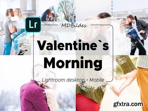 CreativeMarket - 5 Lightroom Presets Valentines Day 4423211