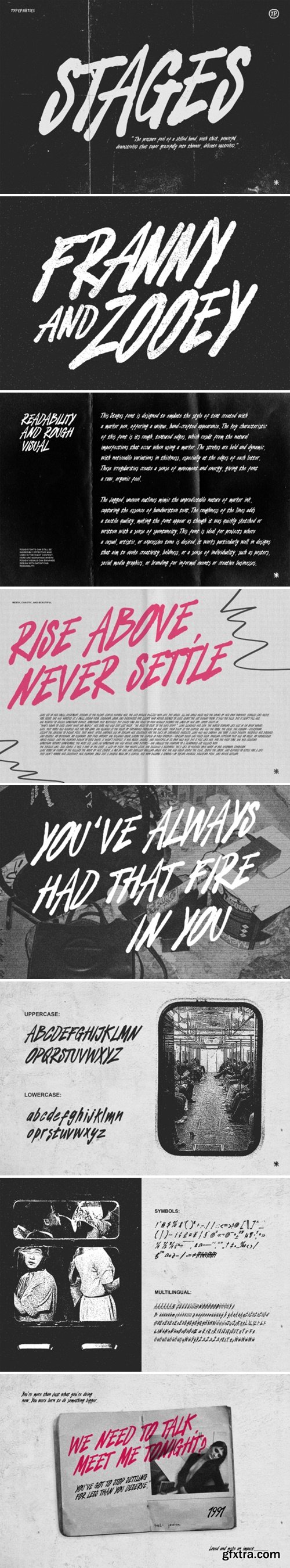 CM - Stages Brush Fonts 290865649