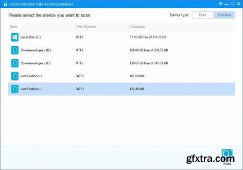 Hasleo BitLocker Data Recovery 6.6