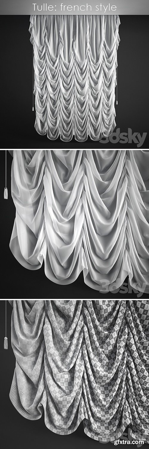 3dsky Pro - Tulle: french style