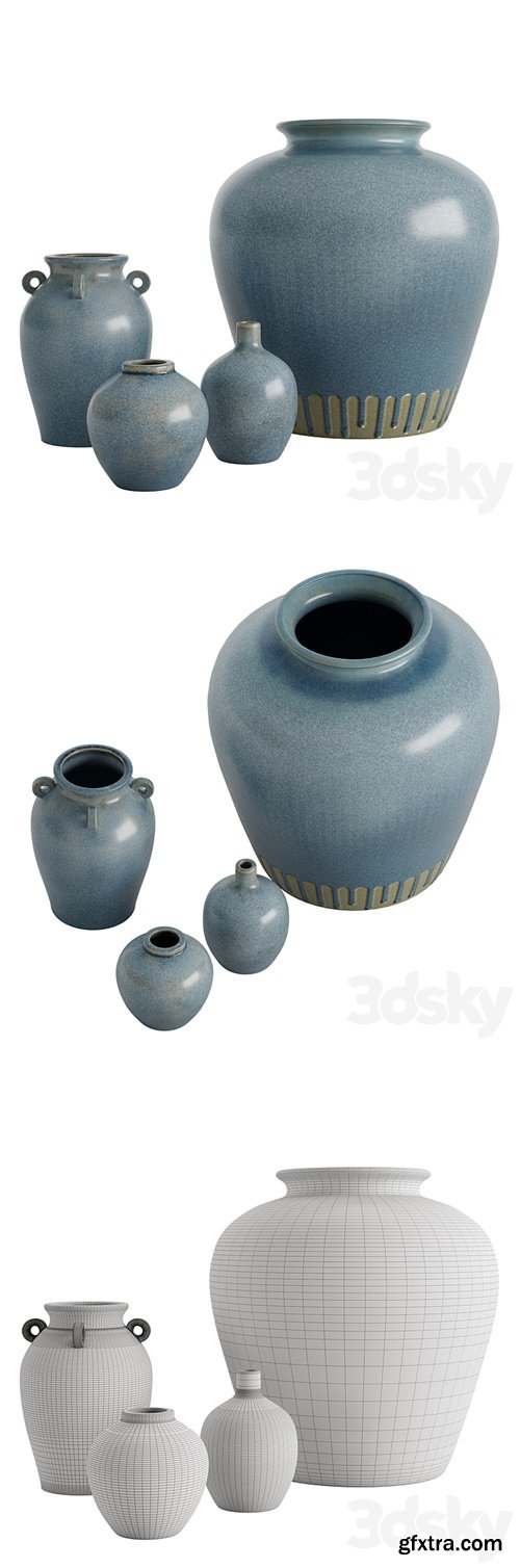 3dsky Pro - Seehorn Handcrafted Vases