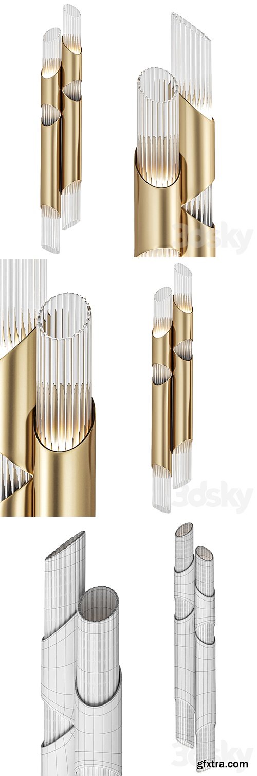 3dsky Pro - LIGURIA WALL Lamps by Lampatron