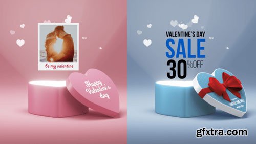 Videohive - Valentine's Gift Box - 25583917 Videohive - Valentine's Gift Box - 25583917
