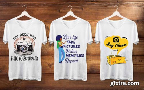 PhotoWhoa - 101 Photography T-Shirts Design Bundle For Photographers