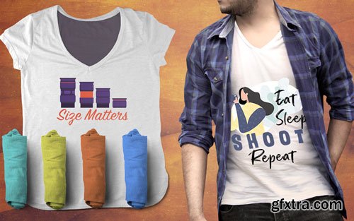 PhotoWhoa - 101 Photography T-Shirts Design Bundle For Photographers