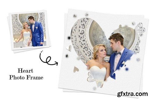 PhotoWhoa - 100 Dreamy Valentine Photo PNG Frames