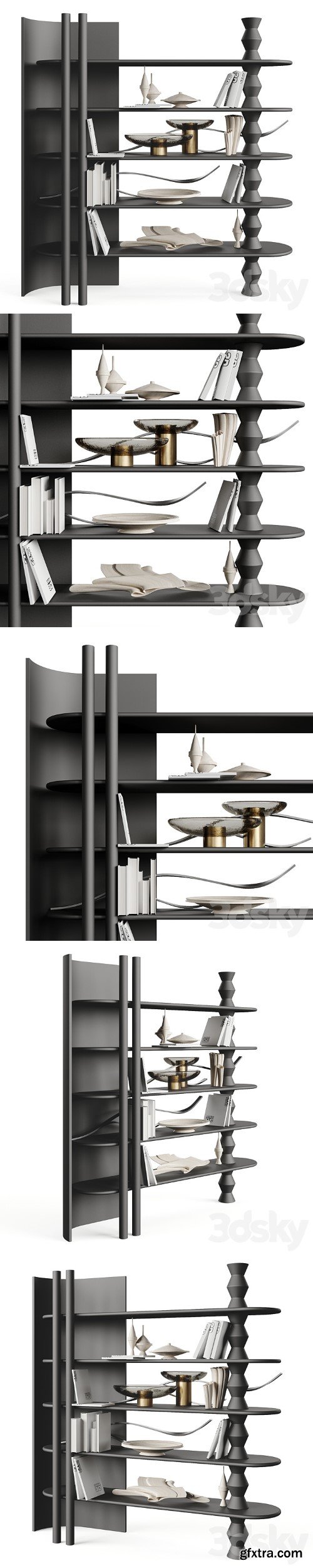 3dsky Pro - Ana Roque ALLY BookCase