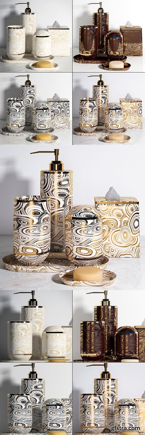 3dsky Pro - BATH ACCESSORIES SET 5