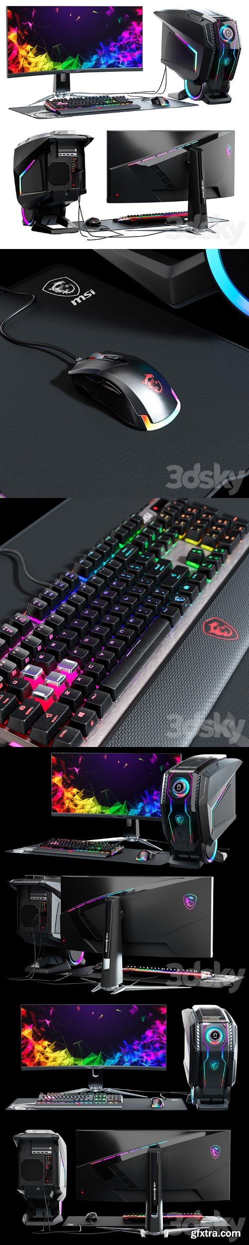 3dsky Pro - Gamer Set 3 Corona