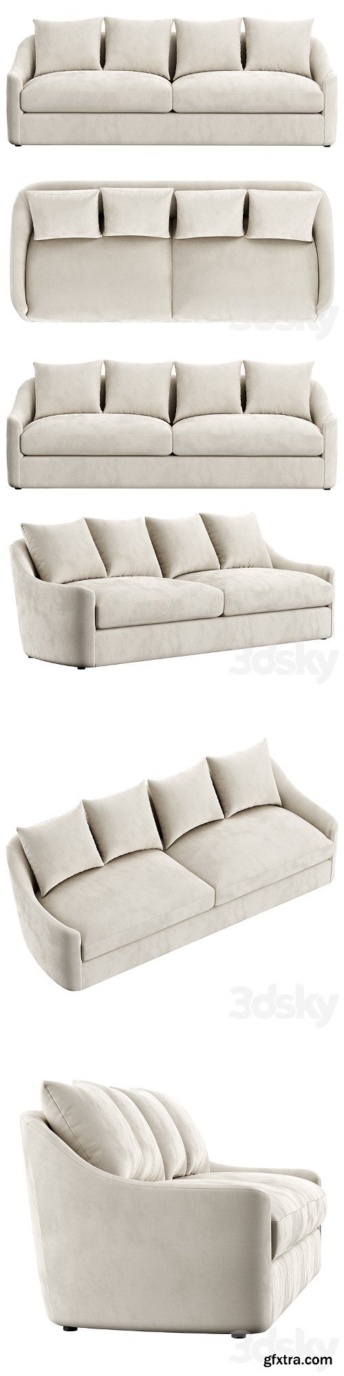 3dsky Pro - BELGARD Sofa