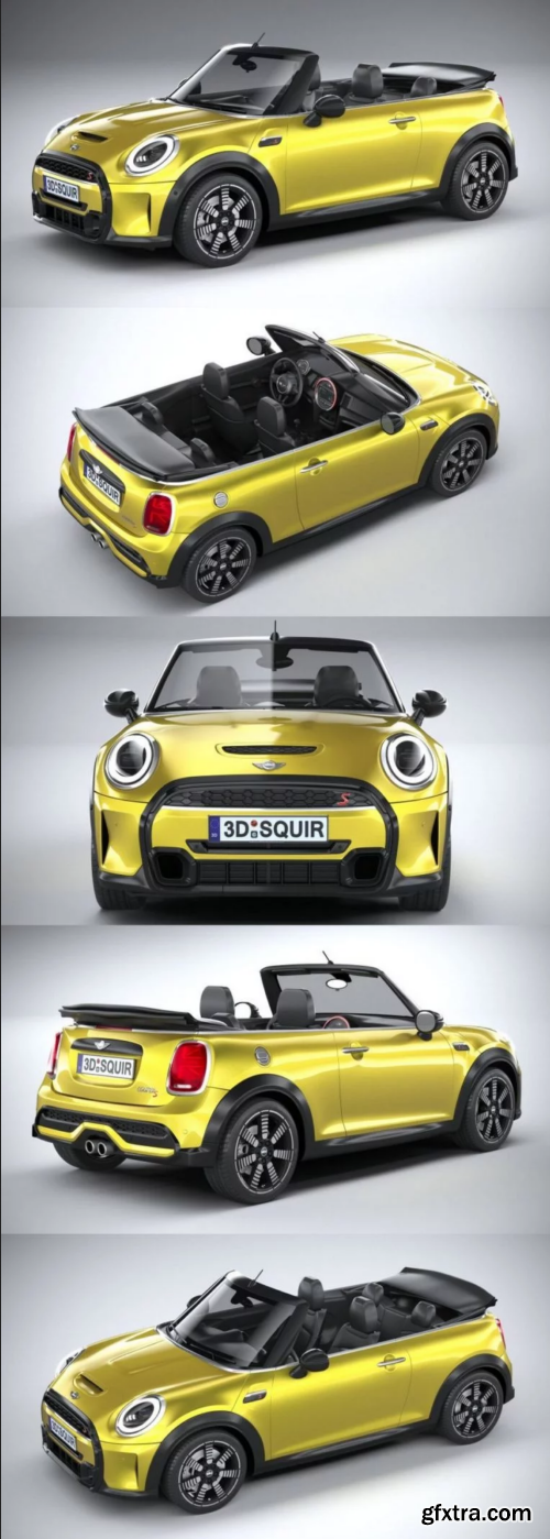 CGTrader - Mini Cooper S Convertible