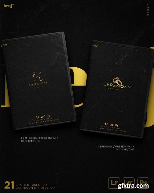 benj Photography - Ceremony & Film Look Presets Pack