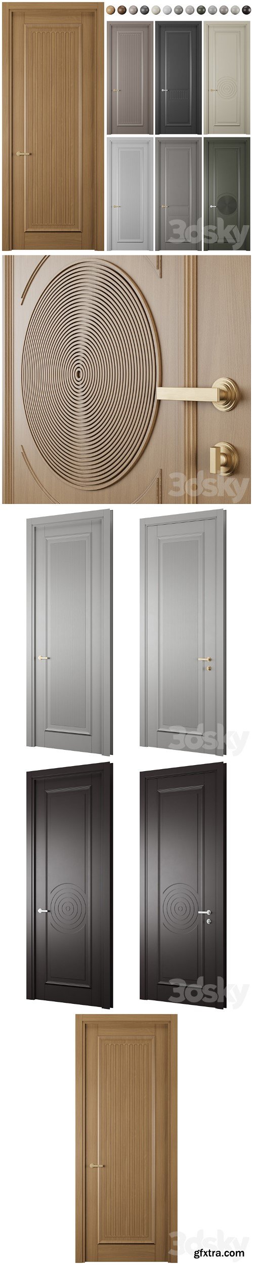 3dsky Pro - Interior door SHARM “Volkhovets”