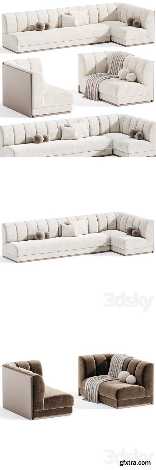 3dsky Pro - Restaurant Sofa Set 3dsky Pro - Restaurant Sofa Set