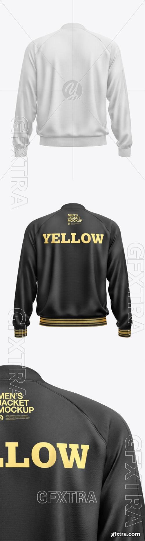 Mens Zipped Bomber Jacket Mockup 73253