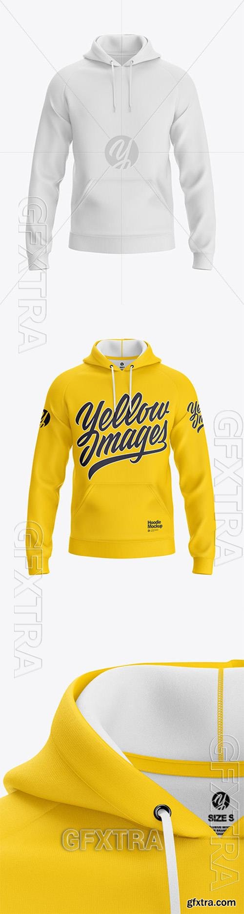 Hoodie Mockup - Front View 73011