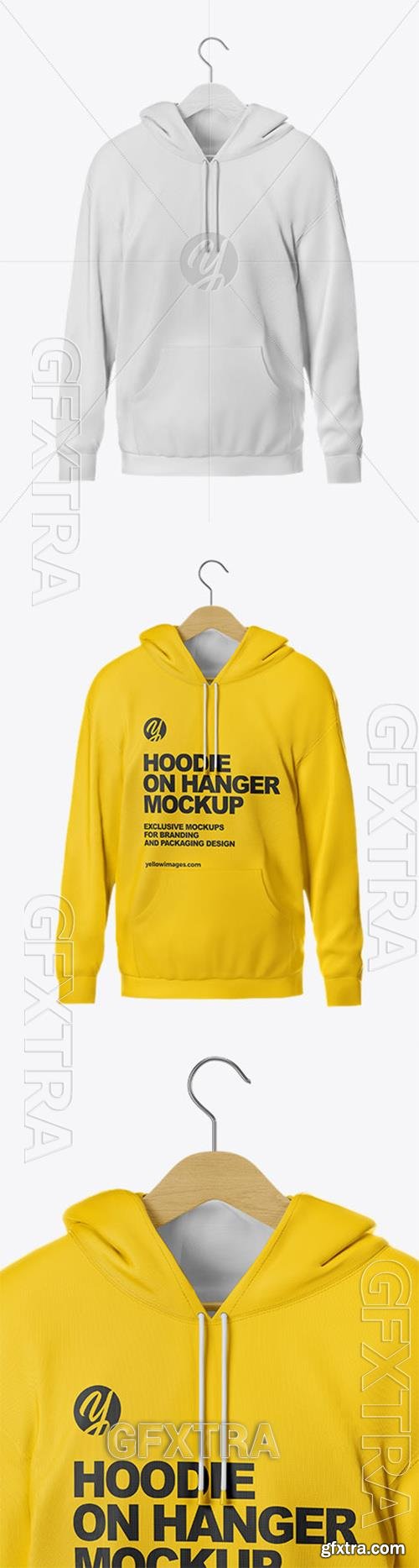 Hoodie Mockup - Front View 72896