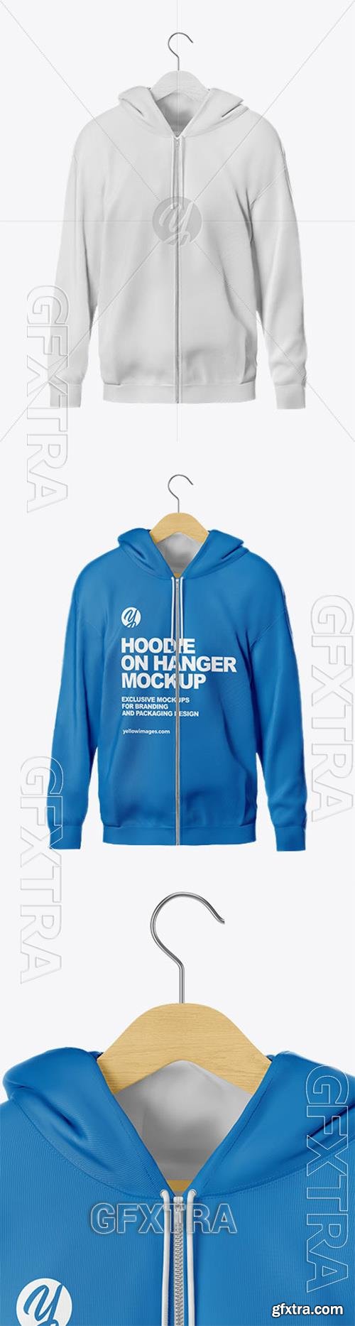 Hoodie Mockup - Front View 72857