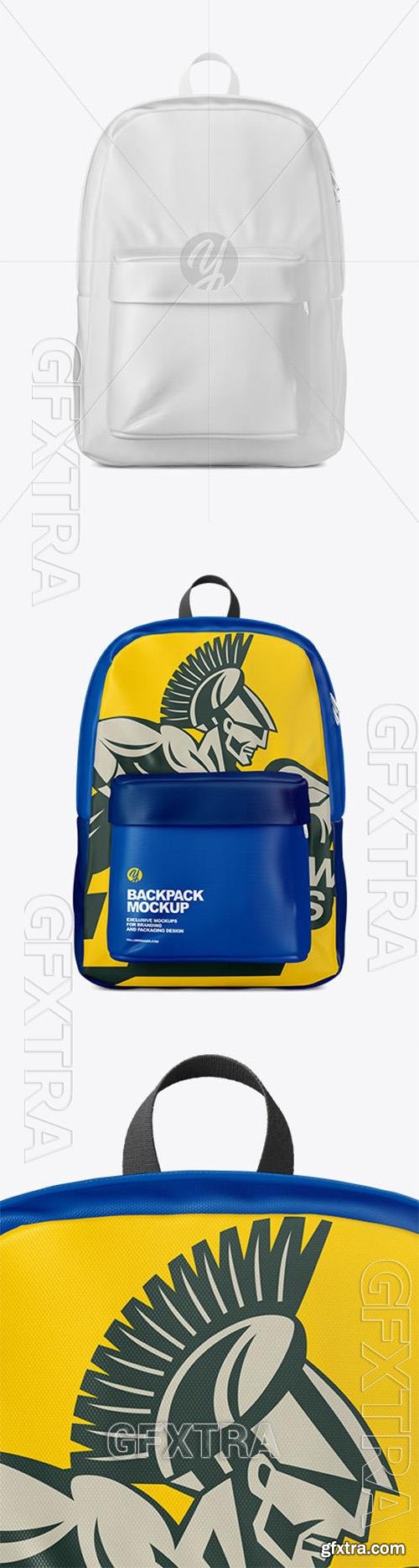 Backpack Mockup - Front View 73852